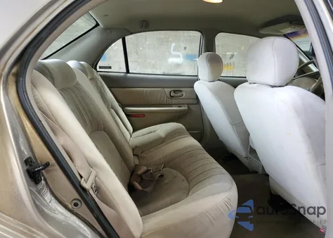 2001 Buick Century Custom z USA, uszkodzony, nr VIN 2G4WS52J211194202